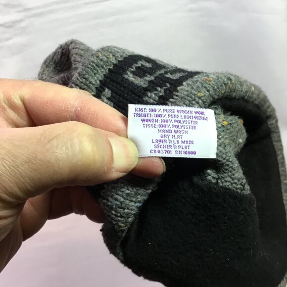 Merkley Headgear Cable knit Beanie Winter Hat Made in Canada Unisex 100% Wool - Picture 6 of 6